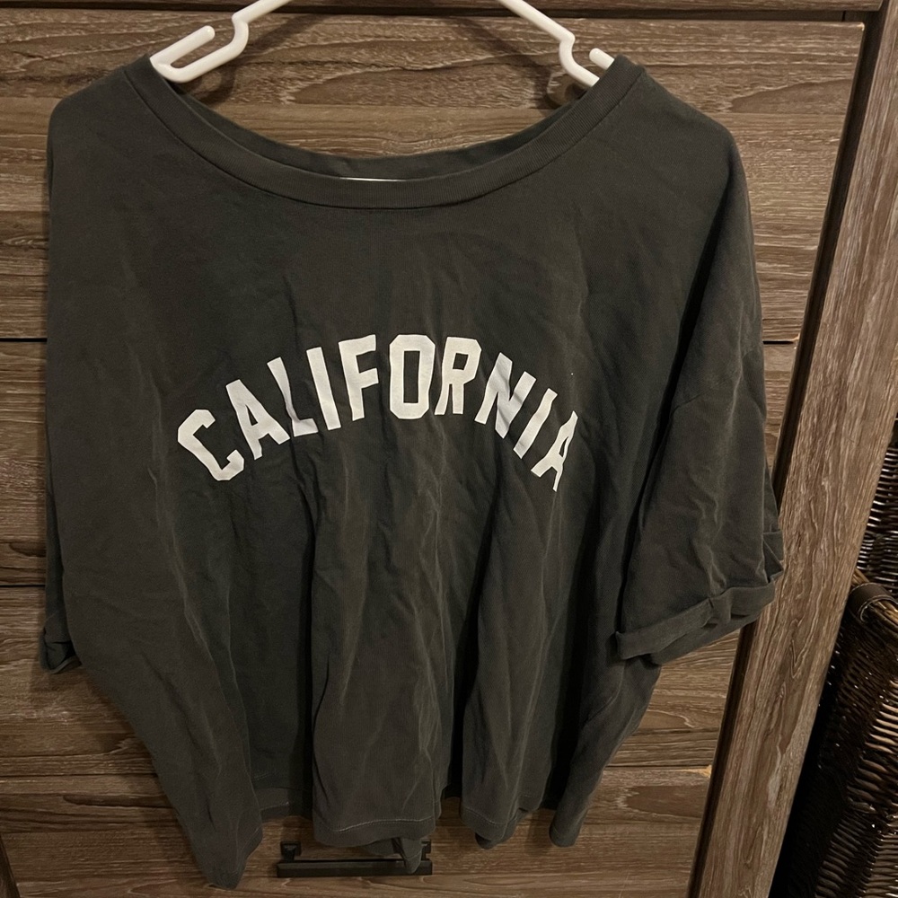 Forever 21 Black California Graphic Tee
